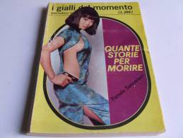 P108 Gialli Del Momento, Periodico Spionaggio, Ragazze Sexy, Racconti, N. 39, Quante Storie Per Morire 1971 - Thrillers