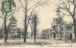 BAZANCOURT - La Mairie Et L'Eglise - 1924 - Bazancourt