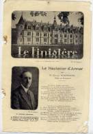 Finistère--Le Nautonnier D'Armor Par Georges Rischmann,préfet Du Finistère--Photos De Sites-- - Non Classés