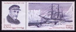 FRANCE/Frankreich 2007 - Jean Baptiste Charcot And  Vessel "Pourquoi-pas?" Set Of 2v** - Expediciones árticas