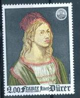 VARIÉTÉS FR 1980  N°2090  AUTOPORTRAIT D'ALBRECHT DÜRER NEUF** GOMME YVERT TELLIER 1.00 € - Ungebraucht