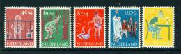 NETHERLANDS  -  1959  Child Welfare Fund - Flowers  Mounted Mint - Unused Stamps