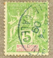 Nelle CALEDONIE : Type De 1892 (allégories) Dentelé 14 X 13 1/2 - - Used Stamps