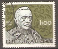 PORTUGAL - 1970,  1.º Centenário Do Nascimento Do Marechal Carmona.  1$00  (o)  MUNDIFIL  Nº 1070 - Oblitérés