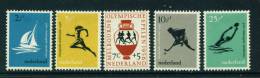 NETHERLANDS  -  1956  Olympic Games  Mounted Mint - Unused Stamps