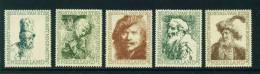 NETHERLANDS  -  1956  Social Relief Fund  Unmounted Mint - Unused Stamps