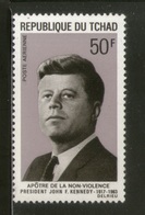 Chad 1969 John F. Kennedy US President Apostle Of Non-Violence Sc C53 MNH # 1067 - Kennedy (John F.)