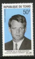 Chad 1969 Robert F. Kennedy Apostle Of Non-Violence Sc C55 MNH # 1065 - Kennedy (John F.)