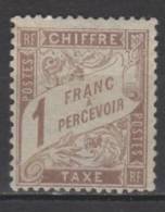 France Taxe N° 25 Neuf Avec Charnière * - 1859-1959 Postfris