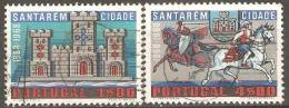 PORTUGAL - 1970,  1.º Centenário De Santarém Cidade.  ( Série, 2 Valores )   (o)  MUNDIFIL  Nº 1081/2 - Oblitérés