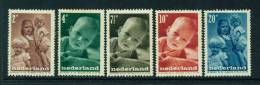 NETHERLANDS  -  1947  Child Welfare  Mounted Mint ( 4c Thin ) - Unused Stamps