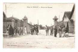 CPA : 10 - Mailly : Camp De Mailly : Entrée De L'Arsenal : Animation - Barracks