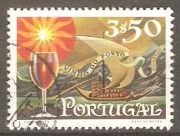 PORTUGAL - 1970,  Vinho Do Porto.  3$50  (o)  MUNDIFIL  Nº 1089 - Oblitérés
