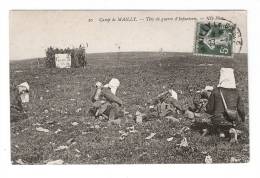 CPA : 10 - Mailly : Camp De Mailly :Tir De Guerre D'Intanerie - Maniobras