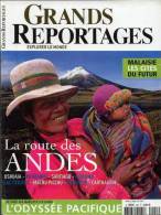 GRANDS REPORTAGES N° 291 Malaisie Camarès Marquises Route Des Andes Titicaca - Tourisme & Régions