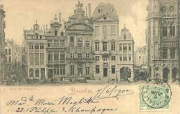 BELGIUM - BRUXELLES - HÔTEL DES BRASSEURS - 1900 PC. - Cafés, Hôtels, Restaurants