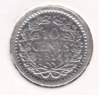 @Y@   Nederland / Wilhelmina  10 Ct  1914  (2109) - 10 Centavos