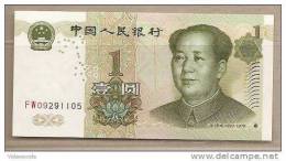 Cina - Banconota Non Circolata Da 1 Yuan - 1999 - - China