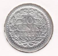 @Y@   Nederland / Wilhelmina  10 Ct  1917  (2111) - 10 Cent