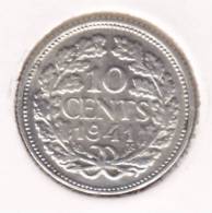 @Y@   Nederland / Wilhelmina  10 Ct  1941  (2116) - 10 Centavos