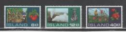 (S0957) ICELAND, 1972 (Hothouse Gardening In Iceland). Complete Set. Mi ## 465-467. MNH** - Nuovi