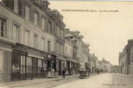CPA (27)  BOURGTHEROULDE La Rue Principale - Bourgtheroulde