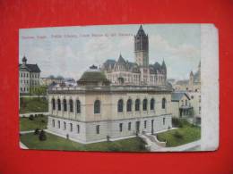 Tacoma,Wash.Public Library,Court House In The Distance - Bibliothèques