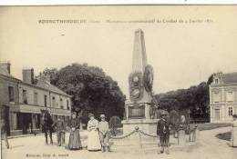 CPA (27)  BOURGTHEROULDE   Monument Commemoratif Du 4 Janvier 1871 - Bourgtheroulde