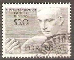 PORTUGAL - 1971,  Escultores Portugueses.  $20   D. 13 1/2   (o)  MUNDIFIL  Nº 1100a - Oblitérés