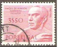 PORTUGAL - 1971,  Escultores Portugueses.  3$50  D.  12 X 12 1/2   (o)  MUNDIFIL  Nº 1104 - Oblitérés