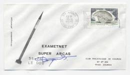 KOUROU 1975 - Lancement EXAMETNET- SUPER ARCAS 35-78 - Signature Dir Des Opérations - Europe