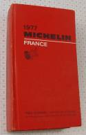 Michelin France Rouge De 1977, Ref Perso 372 - Michelin-Führer