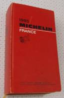 Michelin France Rouge De 1985, Ref Perso 379 - Michelin (guias)