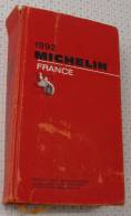 Michelin France Rouge De 1992, Ref Perso 381 - Michelin-Führer