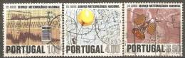 PORTUGAL - 1971,  25.º Aniversário Do Serviço Meteorológico Nacional. ( Série, 3 Valores )  (o)  MUNDIFIL  Nº 1116/8 - Oblitérés