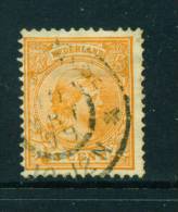 NETHERLANDS  -  1891  Queen Wilhelmina 3c  Used As Scan - Used Stamps