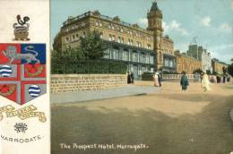 (600) Very Old Postcard - Carte Ancienne - Harrogate Hotel - Harrogate