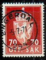 Norway 1969-74 Lux Cancelled (o) Afa 93 - Usati