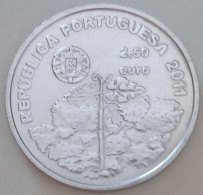 2011 - Portogallo 2,50 Euro - UNESCO - Isola Di Pico   ----- - Portugal