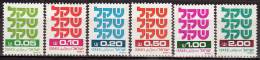 ISRAEL - 1980 - YT N° 771 /772 + 775 + 778 / 779 - ** - 6 Valeurs - Nuevos (sin Tab)