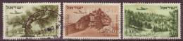 - ISRAEL - 1953 - YT PA N° 9A + 11A / 12A  - Oblitérés - - Poste Aérienne