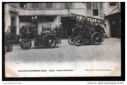 75 - SAPEURS POMPIERS DE PARIS - DEPART VOITURES ELECTRIQUES - Petits Métiers à Paris