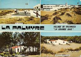 LA PALMYRE (17) Les Mathes - Multivues Village De Vacances "La Grande Baie" (circulé 1976 Voir Détails 2scan) MV868 - Les Mathes