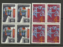 Turkey; 1973 "Balkanfila IV" Stamp Exhibition (Block Of 4) - Neufs