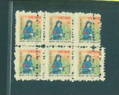 Vietnam: 6 Military Stamp In Error Of Perforations - Mint NH - Fine And Rare - Police - Gendarmerie