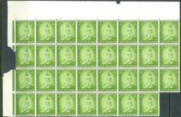 1958 NEW ZEALAND HAWKES BAY CENTENNIAL SHEET X31 SETS MICHEL: 378-380 MNH ** - Nuevos