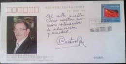 PFTN.WJ2012-30 CUBA PRESIDENT VISIT CHINA COMM.COVER - Cartas & Documentos