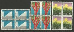 Turkey; 1974 The Works And Reforms Of Ataturk (Block Of 4) - Unused Stamps