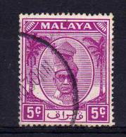 Perak - 1952 - 5 Cents Definitive - Used - Perak