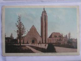 TAVAUX  CITES SOLVAY L EGLISE VERSO TACHES - Tavaux